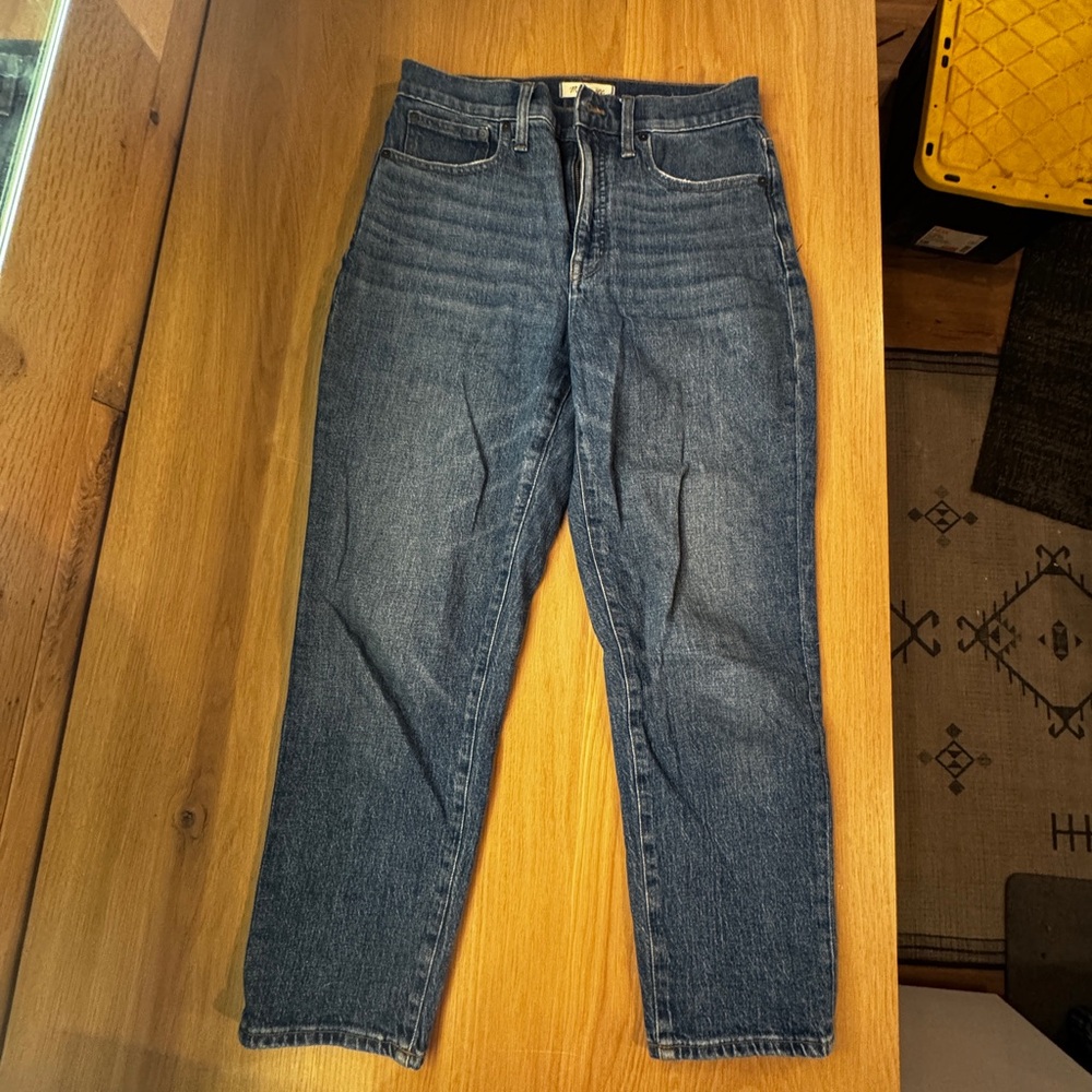 Madewell Classic Straight Jean Ankle Length